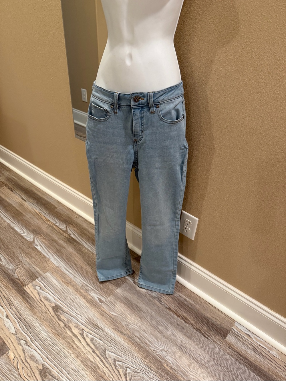 Style & Co. Light Wash Straight-Leg Jeans